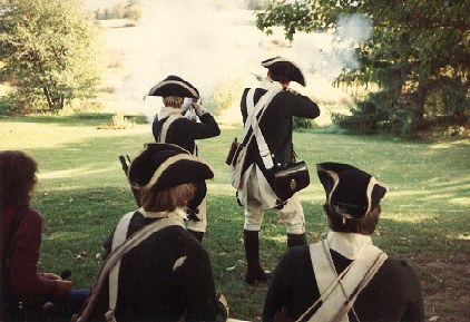 Musketry demonstration