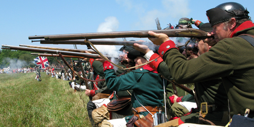 Butler's Rangers at Fort George, 2010